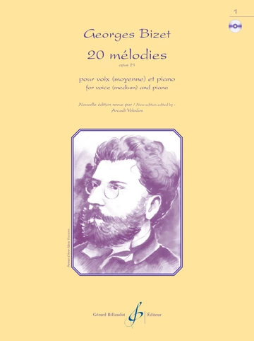 20 Mélodies, op. 21. Volume 1 Visuel